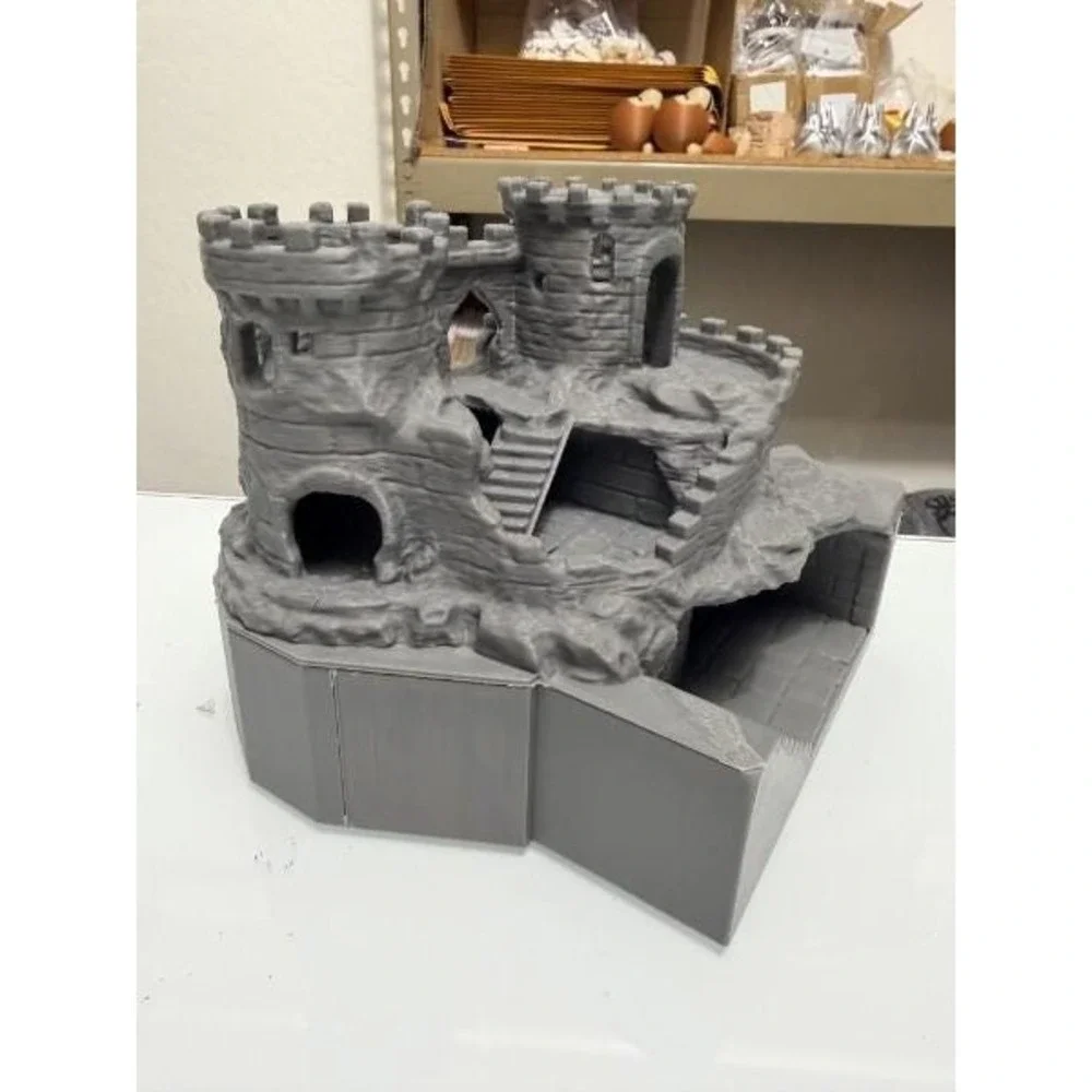 Crumbling Castle Hide and‎ climb - Underground Viewing dungeon
